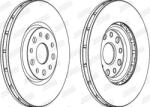 Bosch Frana disc Disc frana Bosch 0 986 479 291 (BOSCH0986479291)