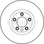 Delphi Frana disc Disc frana Delphi BG9101C - compatibil Porsche, Vw (DELPHIBG9101C)