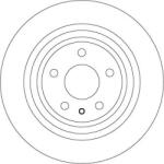 TRW Frana disc Disc frana TRW DF6809 (TRWDF6809)