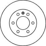 Ferodo Frana disc Disc frana Ferodo FCR310A (FERODOFCR310A)