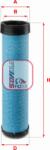 Sofima S 7430 A - Filtru aer secundar - Sofima-S 7430 A (SOFIMAS7430A)
