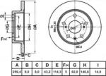 ATE Frana disc Disc frana ATE 24.0109-0182.1 (ATE24010901821)