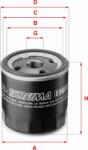 Sofima Filtru ulei Sofima S 9431 R - compatibil Mazda, Ford, Volvo, Fiat - Sofima-S 9431 R (SOFIMAS9431R)