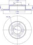 LPR Frana disc Disc frana LPR A1501P (LPRA1501P)
