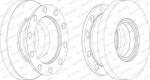 FEBI Bilstein Frana disc Disc frana FEBI Bilstein 44688 - compatibil Renault - FEBI Bilstein (FEBIBILSTEIN44688)