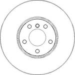 Ferodo Frana disc Disc frana Ferodo DDF1714C-1 - compatibil Bmw, Toyota (FERODODDF1714C1)