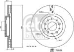 FEBI Bilstein Frana disc Disc frana FEBI Bilstein 173028 - compatibil Fiat - FEBI Bilstein (FEBIBILSTEIN173028)