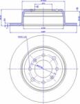 ATE Frana disc Disc frana ATE 24.0109-0101.1 (ATE24010901011)