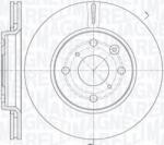 Ferodo Frana disc Disc frana Ferodo DDF1527 - compatibil Peugeot, Toyota, Citroën (FERODODDF1527)