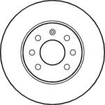 Delphi BG3334 - DISC FRANA - compatibil Chevrolet - Delphi-BG3334 (DELPHIBG3334)