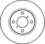 Delphi Frana disc Disc frana Delphi BG3769 (DELPHIBG3769)