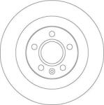 TRW Frana disc Disc frana TRW DF6970 (TRWDF6970)