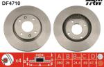TRW DISC FRANA - compatibil Hyundai. Kia - TRW-DF4710 (TRWDF4710)