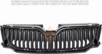 I. s. a. m Elemente caroserie, Aripa, Bara protectie Partea frontala, Grila radiator I. s. a. m. 3307510 - compatibil Skoda (ISAM3307510)
