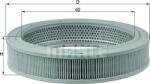 Mahle Filtru aer Mahle LX 208 - compatibil Audi, Saab, Citroën, Ford - MAHLE-LX 208 (MAHLELX208)