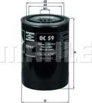 Mahle Filtru ulei Mahle OC 59 (MAHLEOC59)