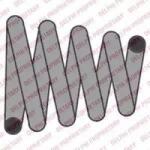 Metzger Arc spirala Metzger 2240578 - compatibil Renault (METZGER2240578)