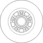 SNR Frana disc Disc frana SNR KF155.125U (SNRKF155125U)