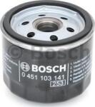 Bosch Filtru ulei Bosch 0 451 103 141 - compatibil Renault, Gilera, Aprilia, Piaggio - BOSCH-0 451 103 141 (BOSCH0451103141)