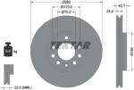 Textar Frana disc Disc frana Textar 92118705 (TEXTAR92118705)