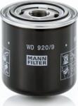 Mann-Filter Filtru ulei Mann-Filter WD 920/9 (MANNFILTERWD9209)