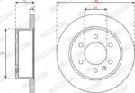 Ferodo Frana disc Disc frana Ferodo DDF3030 - compatibil Mercedes-Benz (FERODODDF3030)