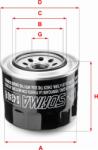 Sofima Filtru ulei Sofima S 4240 R - compatibil Mazda, Porsche, Mitsubishi, Kia - Sofima-S 4240 R (SOFIMAS4240R)