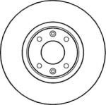 Delphi Frana disc Disc frana Delphi BG4002 (DELPHIBG4002)
