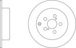 ATE Frana disc Disc frana ATE 24.0110-0311.1 (ATE24011003111)