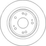Delphi DISC FRANA - compatibil Honda. Acura - Delphi-BG4249 (DELPHIBG4249)