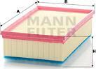 Mann-Filter Filtru aer Mann-Filter C 30 190 (MANNFILTERC30190)