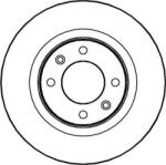 Delphi Frana disc Disc frana Delphi BG3621 - compatibil Citroen (DELPHIBG3621)