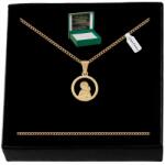 Golden Celebrity Arany Nyaklánc Medál 925/585 14K Dedikálás Keresztelői Ajándék