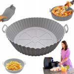 Decortrend Forma, zsírmentes olajsütőhöz, sütőforma, 17-20cm, szürke (035729)