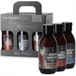 LaQ Tisztítókendő férfiaknak samponokkal 6x100 ml Valentin Napi Ajándék (5906168106545)