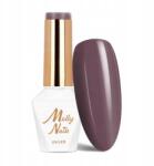 MOLLY Nails Hibrid Körömlakk, Very Nice Nr61, 8g, Hema Free (Lakier hybrydowy do paznokci 8g zimny brąz)