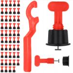 BIGSTREN Csempe szintező rendszer, 50db klipsz, kulcs (14509)