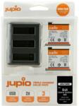 Jupio Value Pack DJI Osmo AB1 2db fényképezőgép akkumulátor + USB töltő
