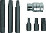 Topmaster Professional 330351 Set capete bit, chei tubulare