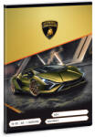 Ars Una 1. osztályos vonalas füzet A5 - Lamborghini Gold