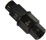 GEKO G02685 Set capete bit, chei tubulare