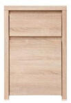 GERBOR KASPIAN komód KOM1D1SP sonoma - smartbutor