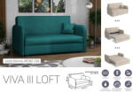 Mindigbútor VIVA LOFT III. előre nyíló rugós kanapé Mono 238 színben - smartbutor