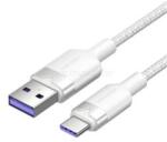 Vention USB-A 2.0/M -> USB-C/M, 2m, (fehér, 6A), kábel (CTOWH) (CTOWH)