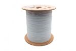 ASSMANN Cablul de fibră optică interior FTTH, 2 fibre, cu conectori SC, SM 9/125 OS2 G657A1, B2ca LSOH, alb, 1km (DK-D3902-1-SC-W)