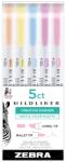 Zebra Mildliner Gentle 5 db kettős végű szövegkiemelő készlet (78705) - bestbyte