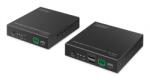 ASSMANN Extensor HDMI cu fibră optică 4K/60Hz cu KVM USB 1.1 prin IP 1G până la 40km/300m, max. 253 receptoare, HDMI Loop-Out, Audio - set (DS-55348)