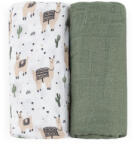 Petite&Mars Misty Llama Vibes 120x120 cm 2 db