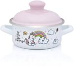 Metalac Cratita 1l cu capac Unicorn Metalac email/14cm/1l (374566)