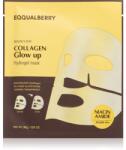 Eqqualberry Collagen Glow Up Hydrogel Mask Mască textilă cu efect de iluminare și hidratare cu textura de gel 30 g Masca de fata